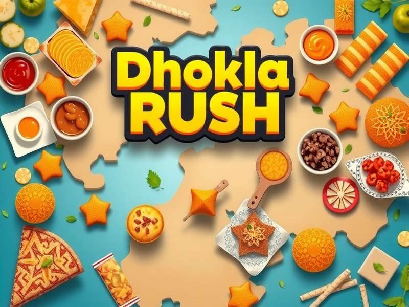 Dhokla Rush game worlds map